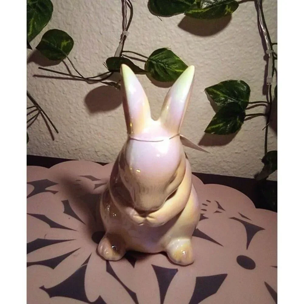 Target 2024 Iridescent Bunny Trio Figurines Spring Easter NWT